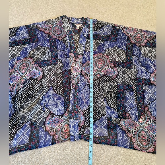 Arizona - Shawl - Swimsuit Cover Up - Kimono - Size: Large - Picture 3 of 6
